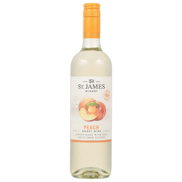ST JAMES PEACH 750ML