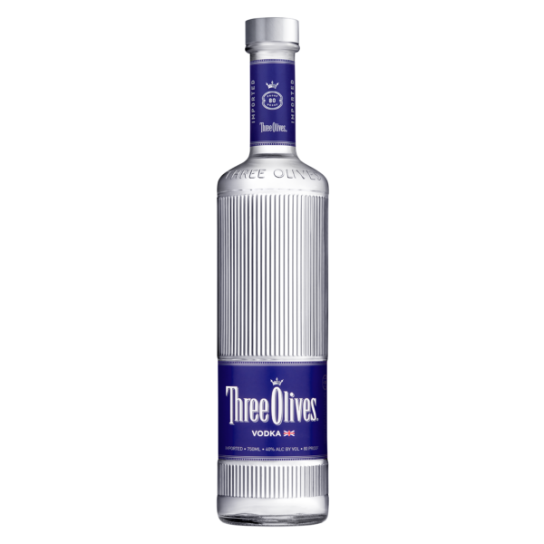THREE OLIVES VODKA 750ML