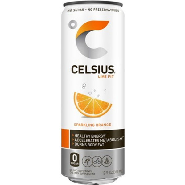 CELSIUS ORANGE SPARKLING