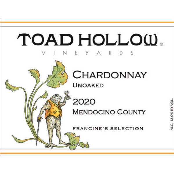 TOAD HOLLOW CHARDONNAY-BW