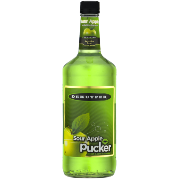 DEKUYPER SOUR APPLE PUCKER