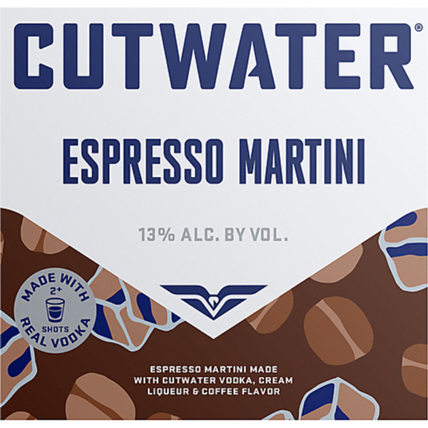CUT WATER ESPRESSO MARTINI 12OZ-GE