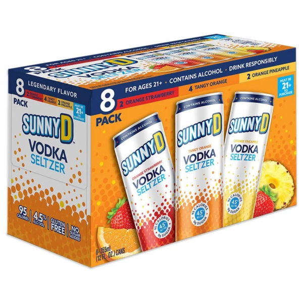 SUNNY D VODKA SELTZER VP-SG
