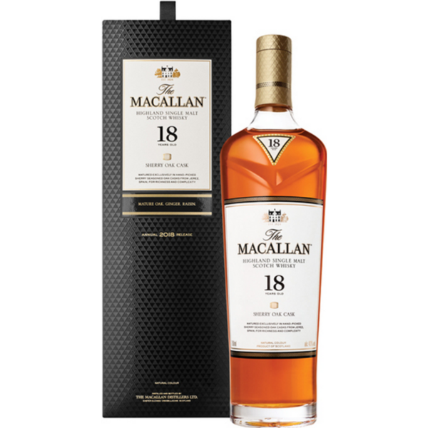 MACALLAN SHERRY OAK CASK 18YR
