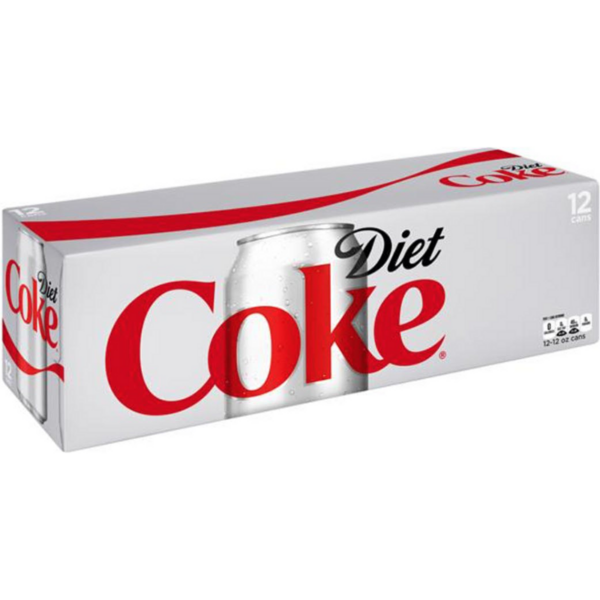 DIET COKE 12OZ CAN