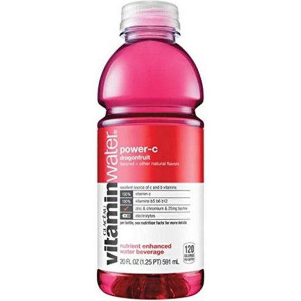 VITAMIN WATER  POWER C DRAGONFRUIT