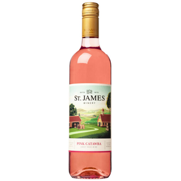 ST JAMES PINK CATAWBA 750ML