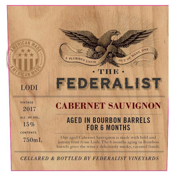 FEDERALIST CAB SAUV BBN BRL AGED