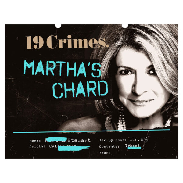 19 CRIMES MARTHAS CHARD