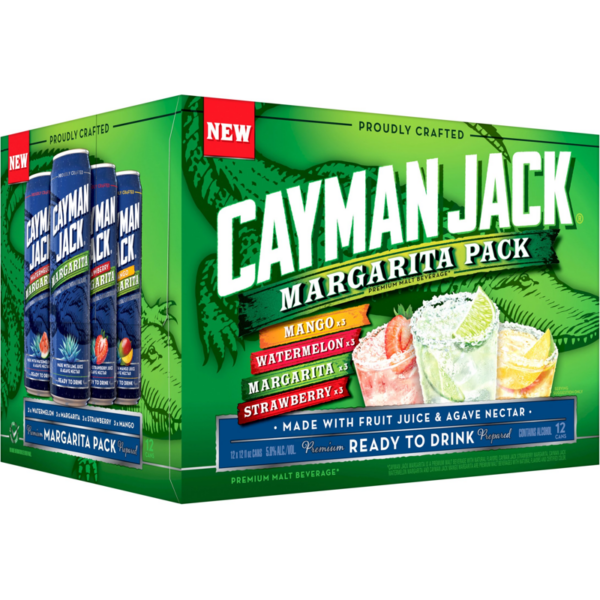 CAYMAN JACK VARIETY 12PK CN