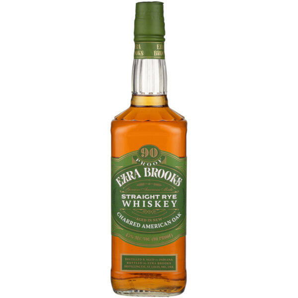 EZRA BROOKS RYE WSKY 90 PET LSE