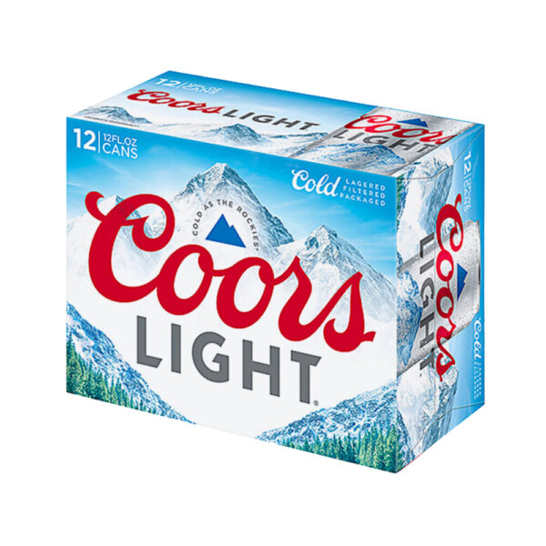 COORS LIGHT 12PK CN
