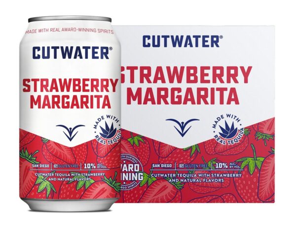 CUTWATER STRAWBERRY MARGARITA 12Z