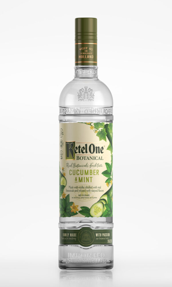 KETTLE ONE CUCUMBER & MINT-SG