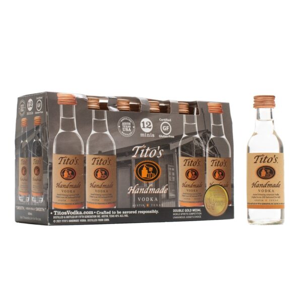 TITOS HANDMADE VODKA 50ML-SG