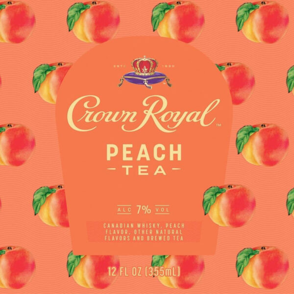 CROWN ROYAL CKTL PEACH TEA -SG