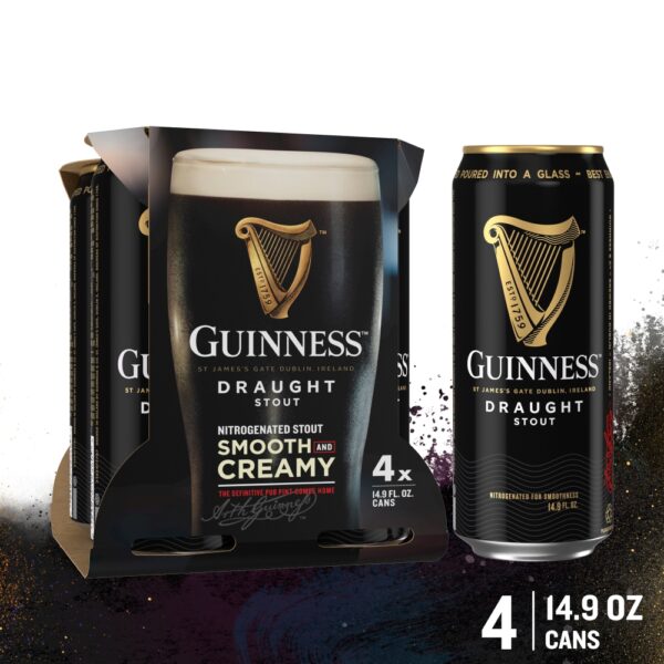 GUINNESS DRAUGHT STOUT 14.9Z