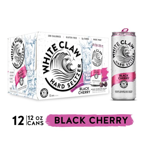 WHITE CLAW BLACK CHERRY 12PK CN