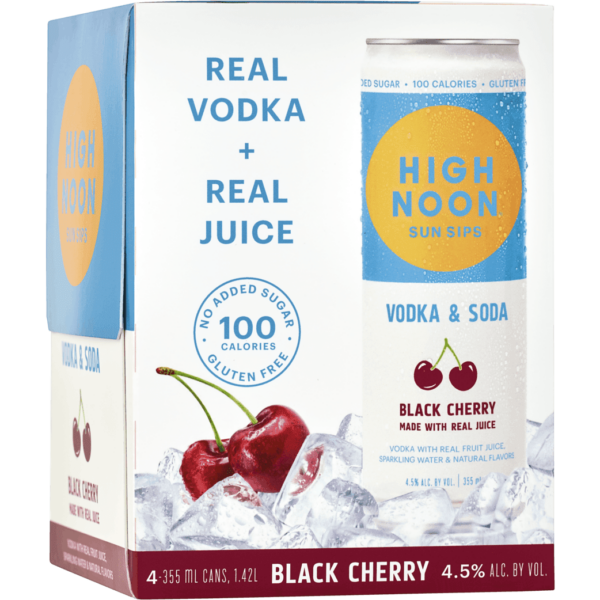 HIGH NOON BLACK CHERRY 4PK