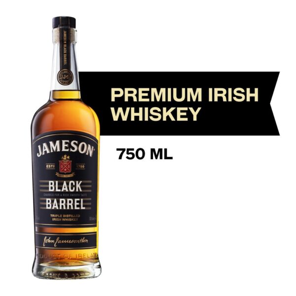 JAMESON BLACK BARREL 750ML