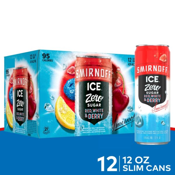 SMIRNOFF SELTZER ZERO SUGAR