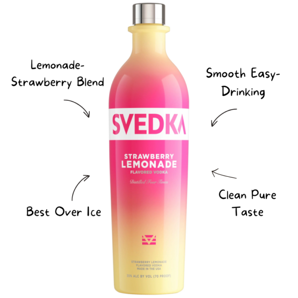 SVEDKA STRAWBERRY LEMONADE-BB