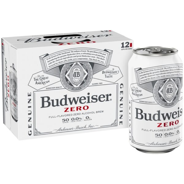 BUDWEISER ZERO 12PK CN