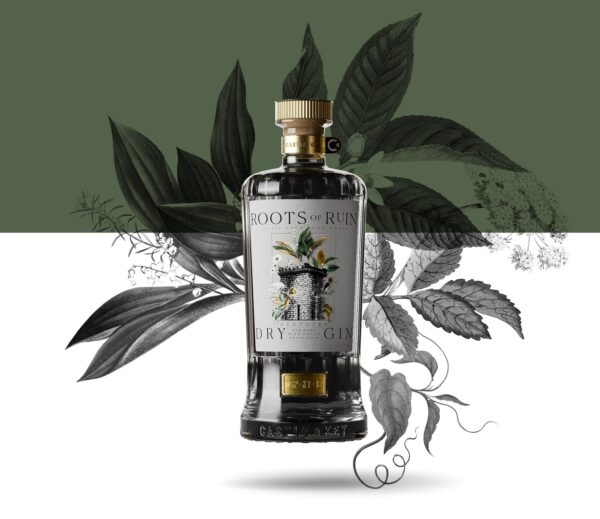 CASTLE&KEY ROOTS OF RUIN DRY GIN-LOHR