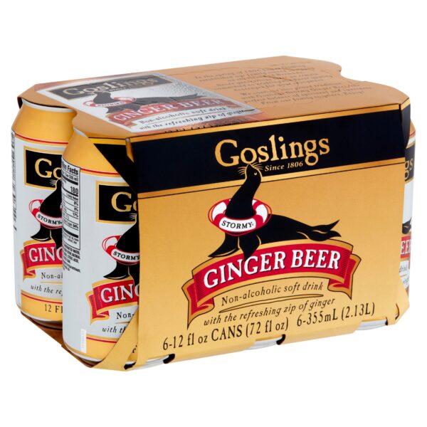 GOSLINGS GINGER BEER N/A 6PK CN