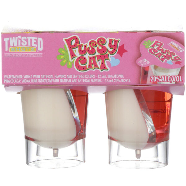 TWISTED SHOTZ PUSSY CAT 40 18 / 4PK
