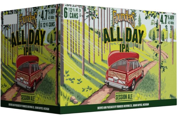 FOUNDERS ALLDAY IPA CAN4/6