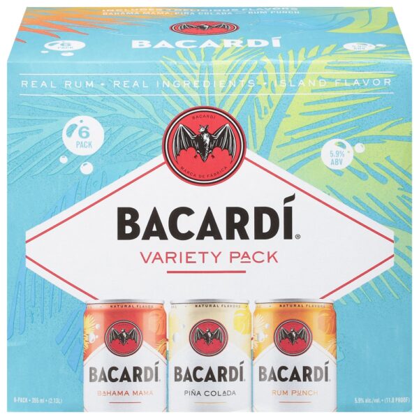 BACARDI TASTE PARADISE VARIETY PACK -SG