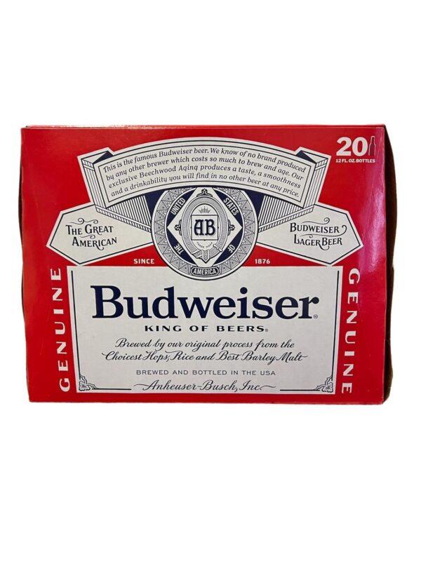 BUDWEISER 20PK BTL
