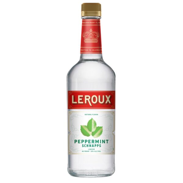 LEROUX PEPPMNT SCHNAPPS 100%-BB