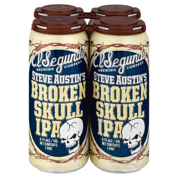 EL SEGUNDO BROKEN SKULL IPA 16Z-CR