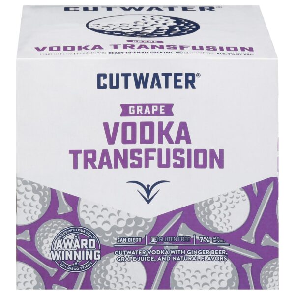 CUT WATER VODKA TRANSFUSION 12OZ-GE