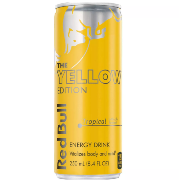 RED BULL YELLOW TROPICAL