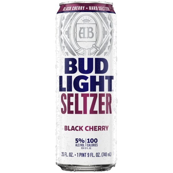 BUD LIGHT SELTZER BLACK CHERRY 25Z