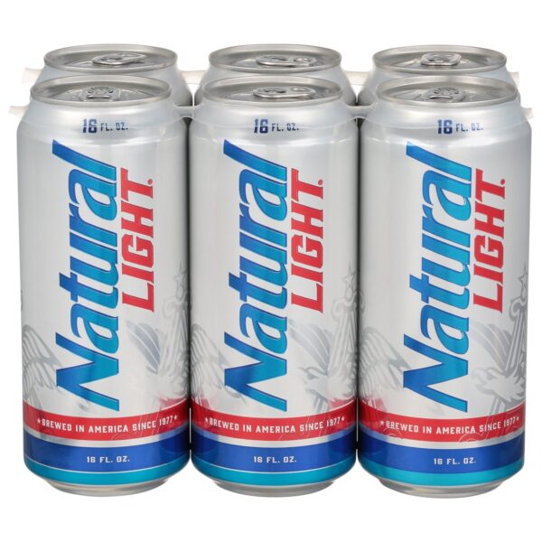 NATURAL LIGHT 16Z 6PK