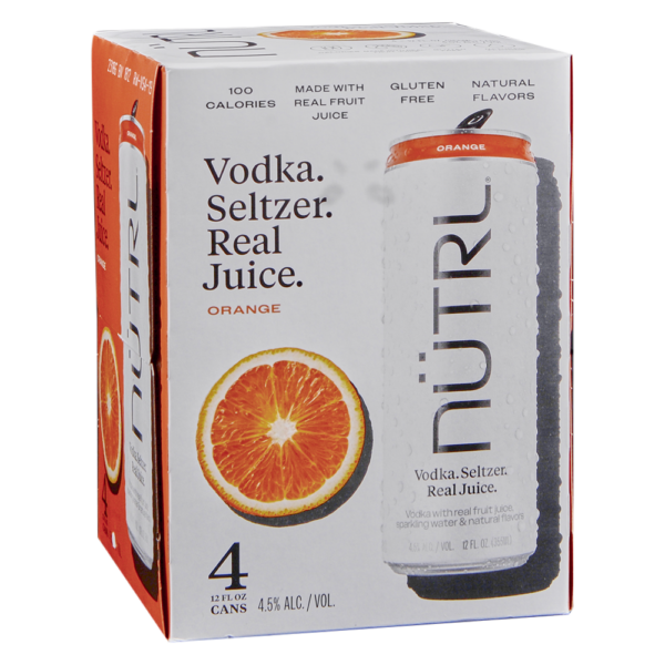 NUTRL VODKA ORANGE-GE