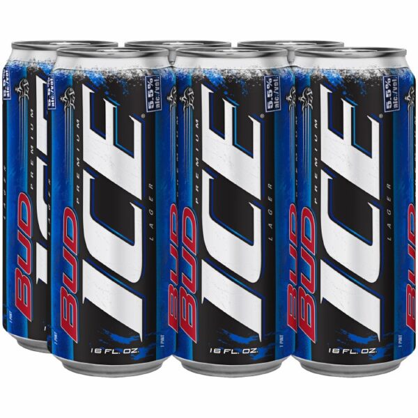 BUD ICE 16Z 6PK