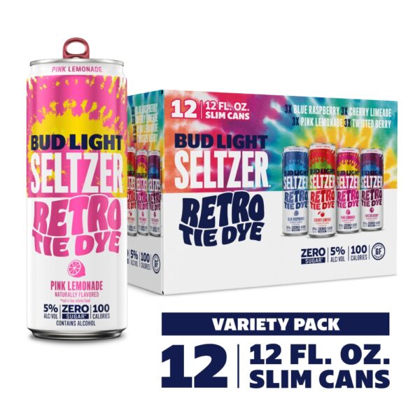 BUD LIGHT SELTZER LEMONADE VARIETY 12K