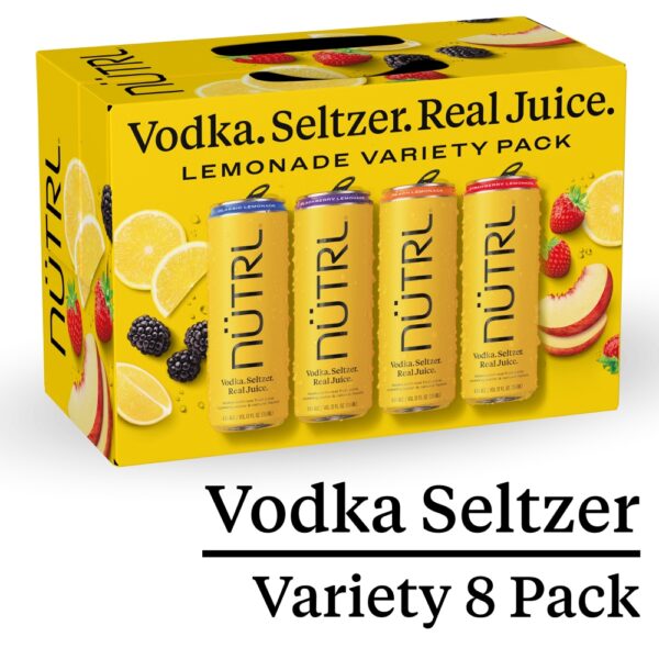 NUTRL LEMONADE VARIETY PK  8PK