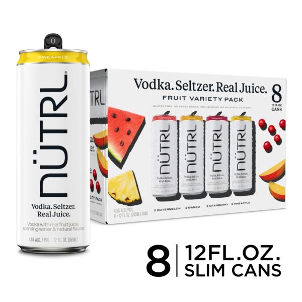NUTRL FRUIT  VARIETY PACK  8PK
