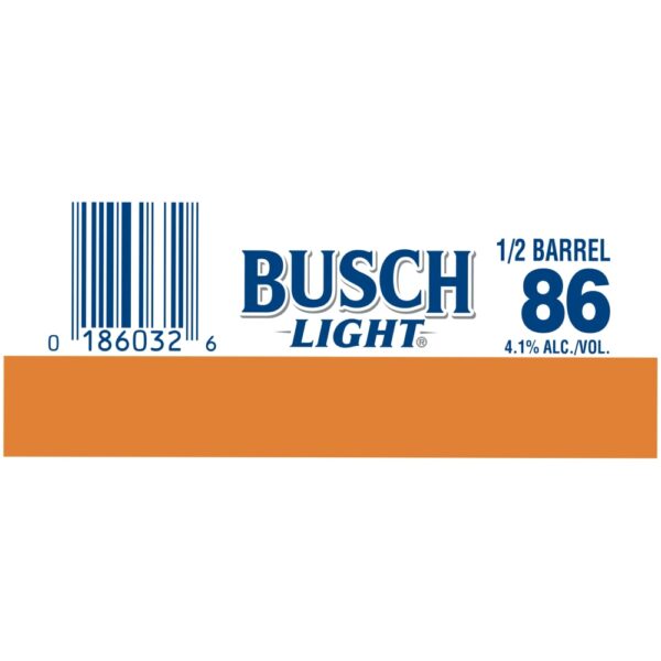 BUSCH LIGHT 15.5 (1/2 BBL)KEG