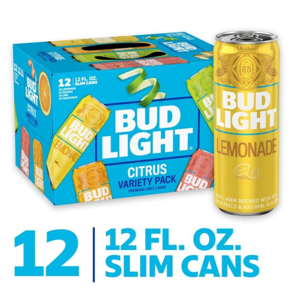 BUD LIGHT CITRUS VARIETY 12PK CN