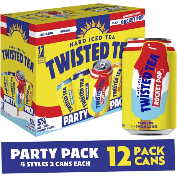TWISTED TEA PARTY PACK 12OZ CAN