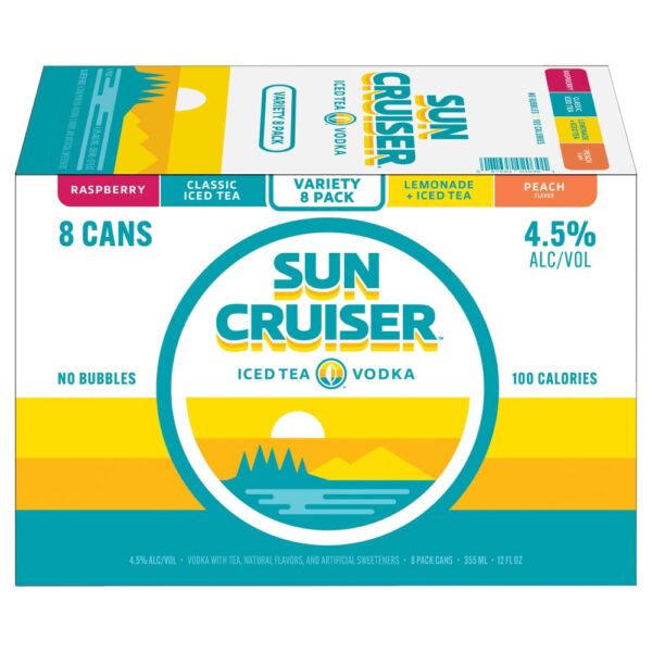 SUN CRUISER ICE TEA VODKA VERIETY PK