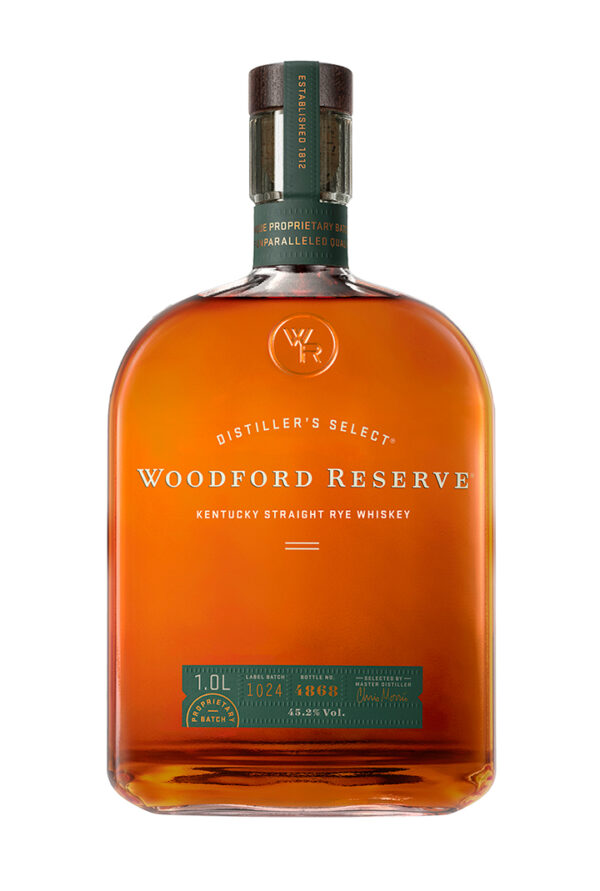 WOODFORD  RESERVE  RYE WHISKEY