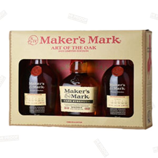 MAKERS MARK ART OF THE OAK 375MLGIFT SET